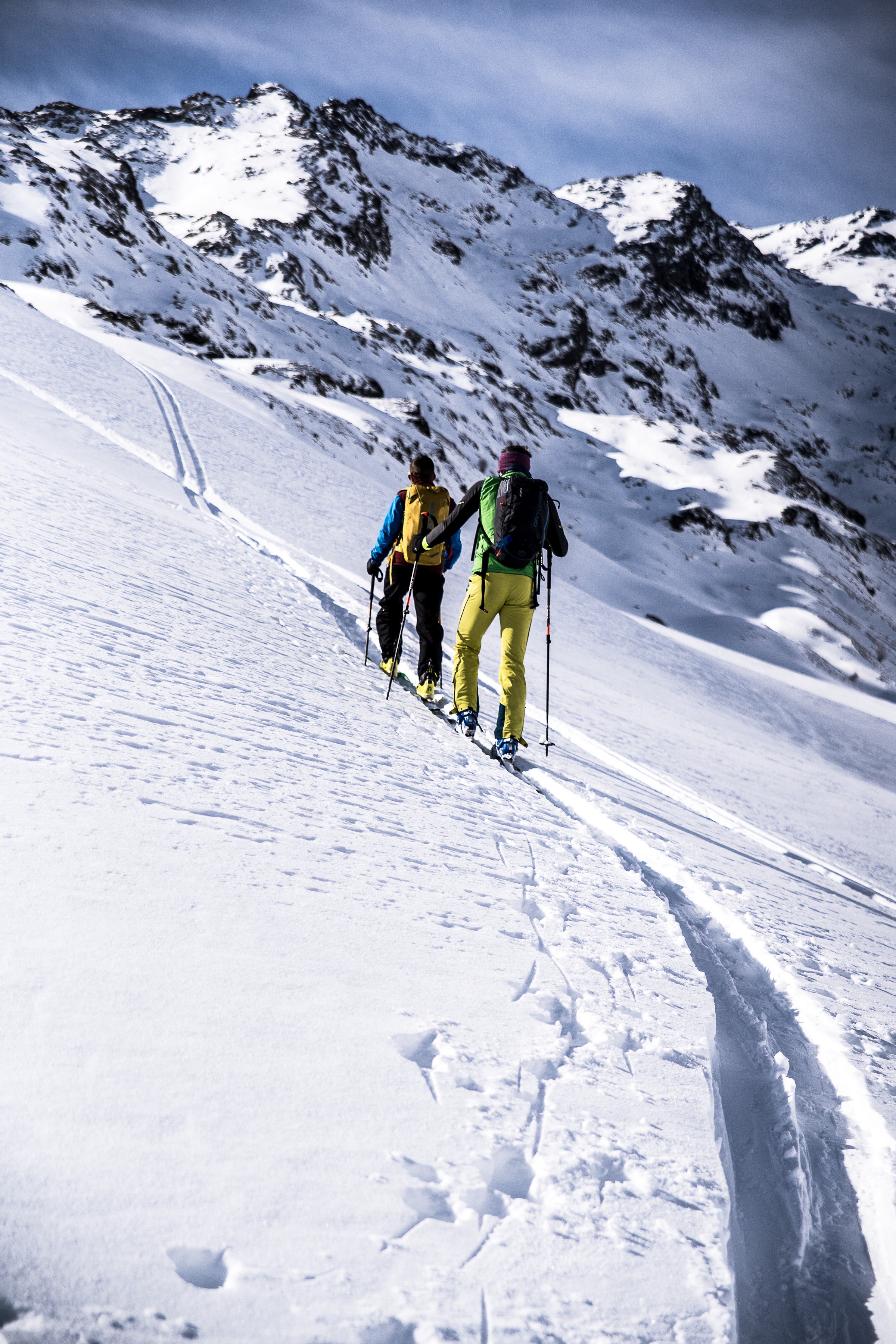 Sci alpinismo splitboard madesimo freeride