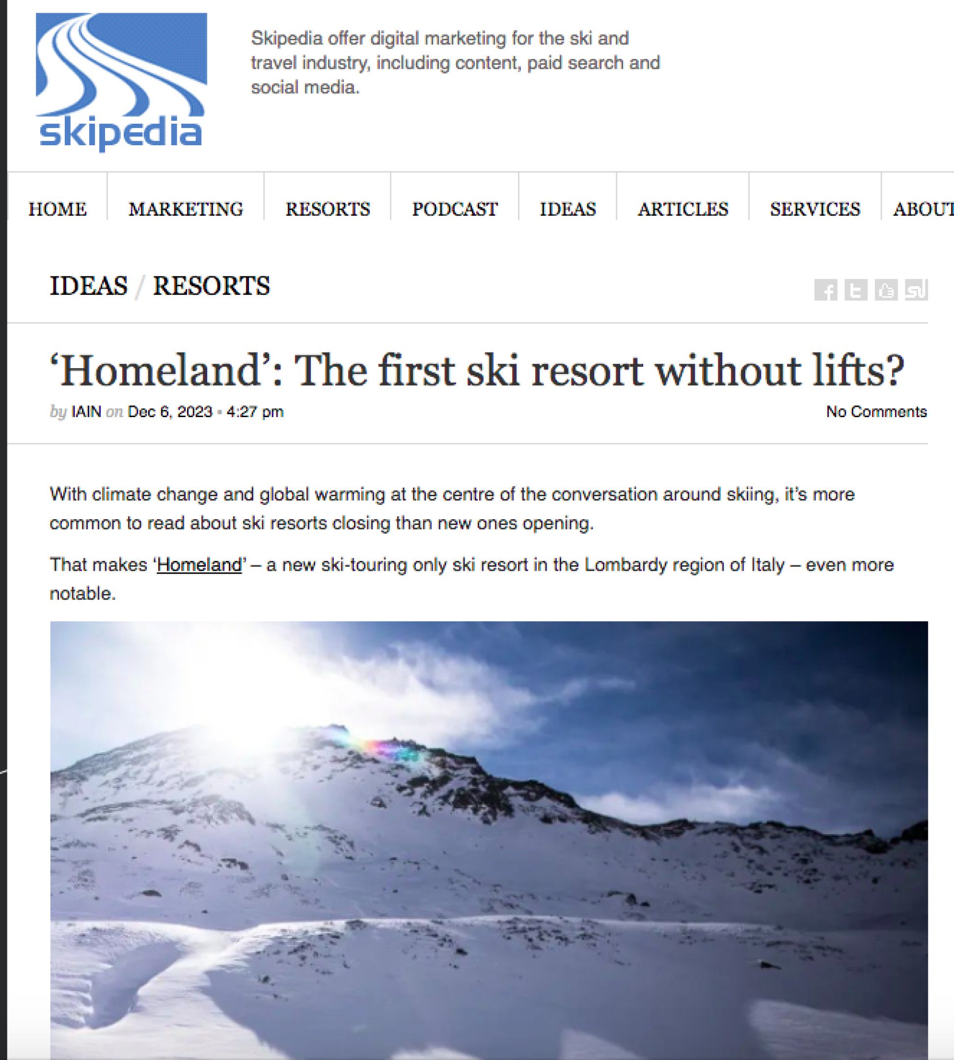 Skipedia on Homeland
